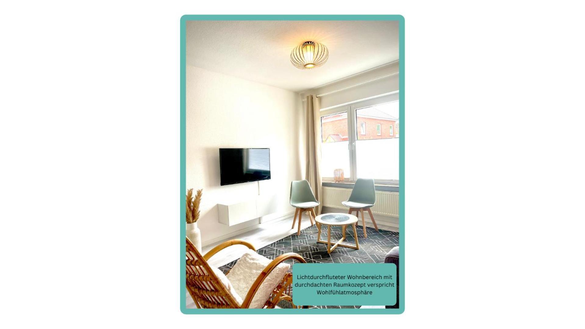 Wlan,Smart Tv,4 Betten, Zentral Emden Esterno foto