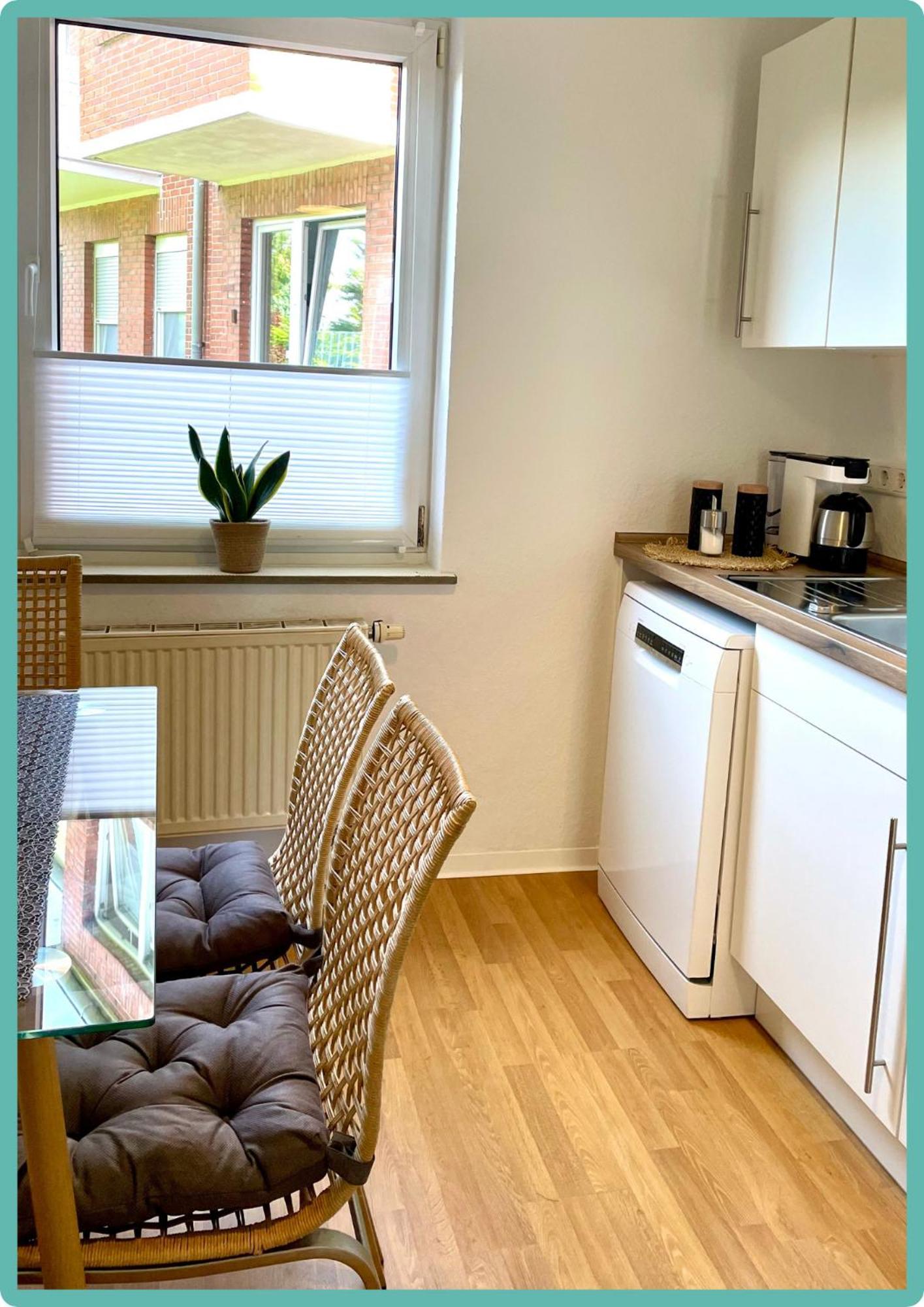 Wlan,Smart Tv,4 Betten, Zentral Emden Esterno foto